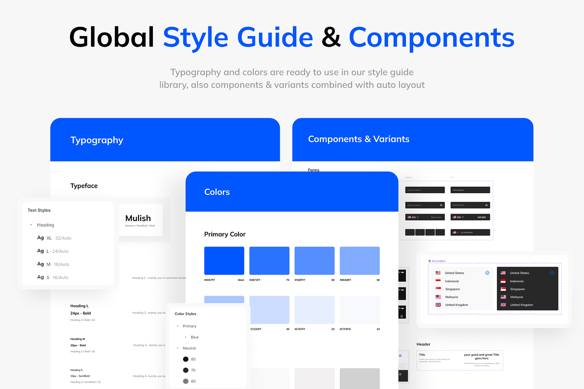 Remittance App UI Kit