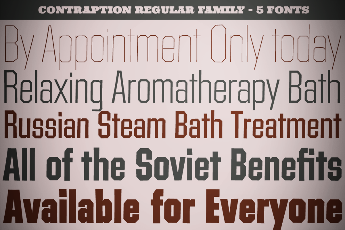 Contraption Regular Family