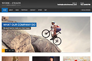 Workchaos HTML, a HTML Template by Cubicthemes (Thumbnail 1 of 4)