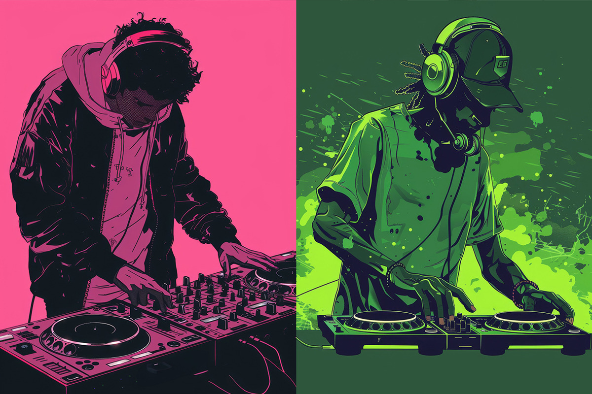 DJs- 103 illustrations, a Person Illustration by Handmadefont (Photo 14 of 18)