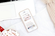 Canva & Mailchimp Template | Blush, an Email Template by Thirty One Palms Studio (Thumbnail 2 of 7)
