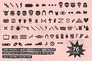 Pool Riders + Graphic Elements, a Font by Guerillacraft (Thumbnail 4 of 6)
