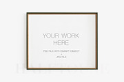 Vintage Frame Mockup, a Product Mockup by HALFTOUNE (Thumbnail 8 of 10)
