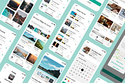 Travel App UI Kit, an App Template by Ahmed Rubel (Thumbnail 5 of 6)