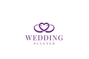 Wedding Planner Logo Design Template, a Branding & Logo Template by HueNestify (Thumbnail 1 of 3)