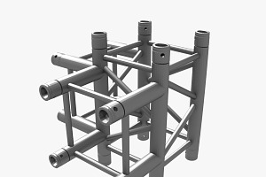 Square Truss Corner Junction 44