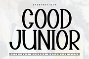 Good Junior, a Serif Font by InermediaSTUDIO (Thumbnail 1 of 7)