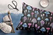 Wonderland watercolor mushrooms, a Decorative Illustration by alenaganzhela (Thumbnail 3 of 9)