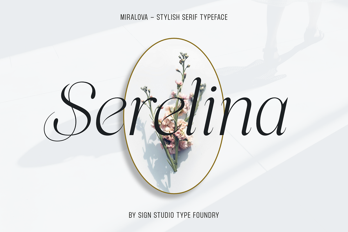 Miralova – An Elegant Serif Typeface, a Serif Font by Sign Studio (Photo 4 of 15)