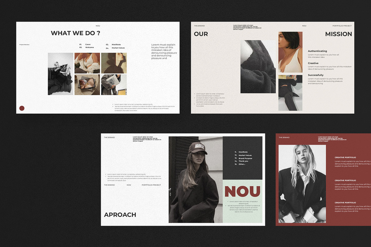 Nou / Portfolio Template preview 2
