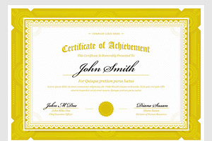 Modern Classy Diploma Certificate