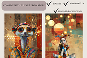 NOSTALGIC CIRCUS CLIPART, a Person Illustration by Daring Digies (Thumbnail 10 of 10)