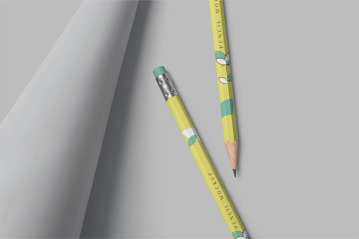 Pencil Mockups, a Pens & Pencil Mockup by megostudi0 (Photo 2 of 6)