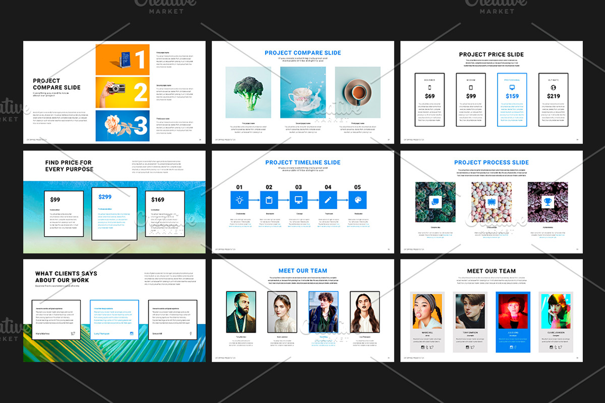 Enterprise PowerPoint Template, a Presentation Template by GrizzlyDesign