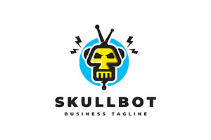 Bot Skull Logo