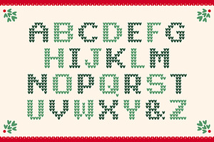 Ugly Sweater Christmas Font Bundle