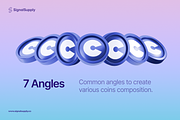Coin Mockup 2 Matte, a Product Mockup by SignalSupply (Thumbnail 2 of 4)