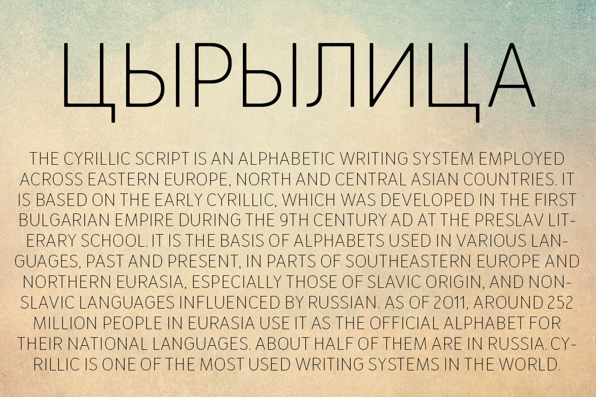 Merlo family fonts preview 4