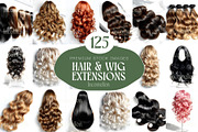 125 Hair & Wig Extensions Photos, a Beauty & Fashion Photo by Incomelion (Thumbnail 1 of 12)