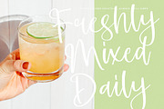 Shelter Melody Handwritten Script, a Script Font by stylishtype.co (Thumbnail 3 of 20)