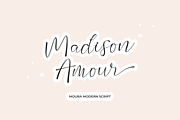 Moura - Modern Script, a Script Font by Flawless And Co (Thumbnail 1 of 16)