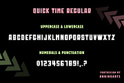 Quick Time - Font Duo, a Sans Serif Font by AnningArts (Thumbnail 7 of 8)