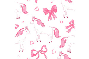 Seamless pattern with cartoon, an Object Illustration by Toltemara