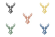 Minimal Deer Modern Logo, a Branding & Logo Template by Vectorium Studio (Thumbnail 3 of 12)