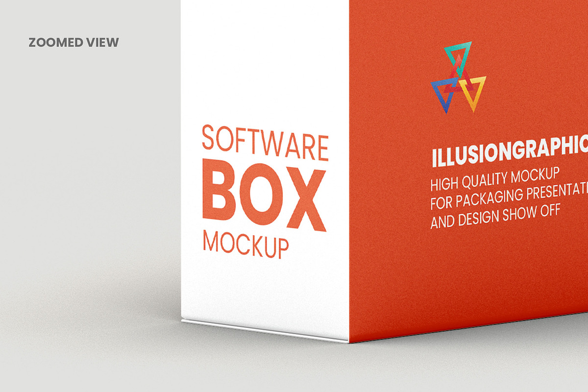 Software Box Mockup v.3 - 11 Views, a Packaging Mockup by Illusiongraphic (Photo 23 of 23)