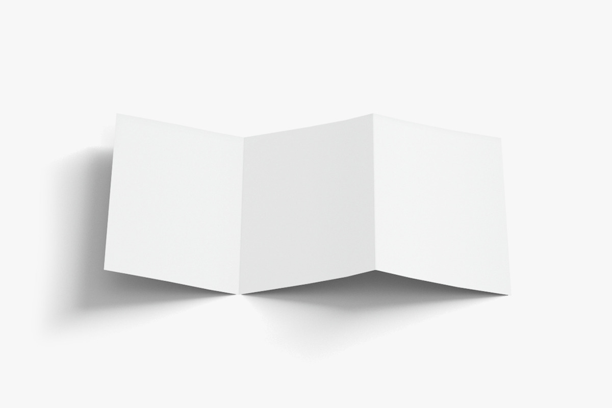 2 White Booklets Flyers 3DModel, an Object 3D Model by rebrandy (Photo 5 of 7)
