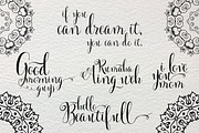 Boaedan Script, a Font by hampura (Thumbnail 4 of 7)