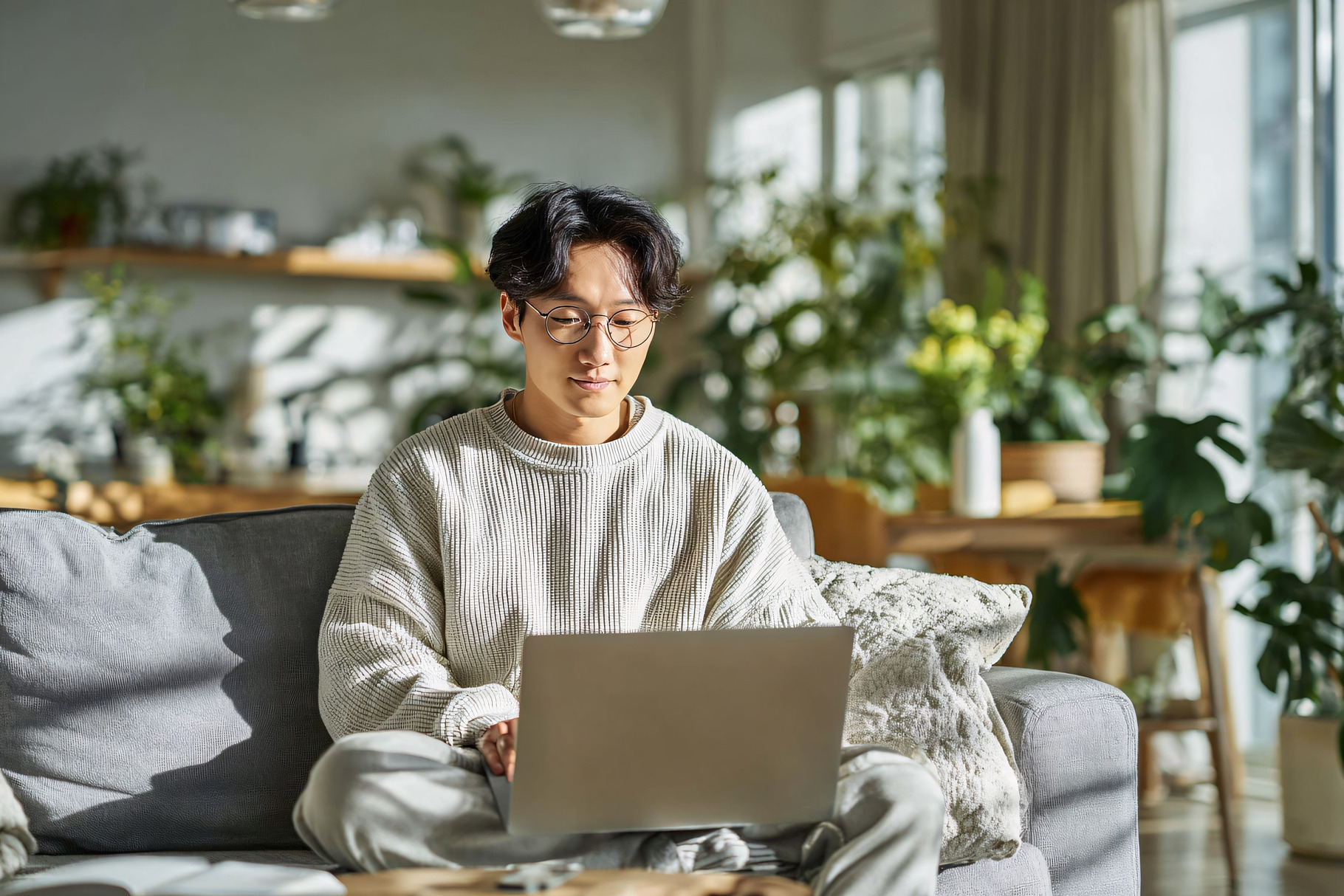 Home Office Laptop Work, a Business Photo by shahsoft