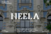 Neela | Serif Nouveau Typeface