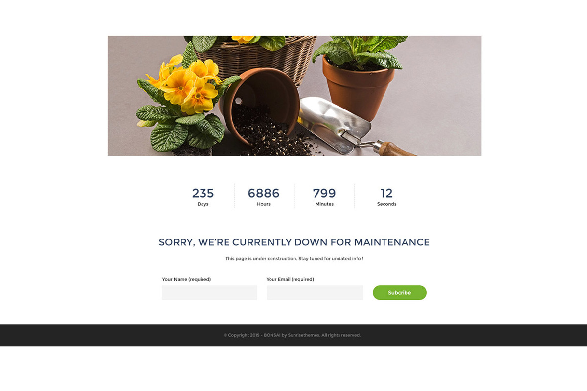 Bonsai - WP Landscapers & Gardeners, a WordPress Template by Knighthemes (Photo 15 of 16)