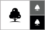 Simple Tree Silhouette Illustration, a Branding & Logo Template by quadrazo (Thumbnail 2 of 2)