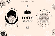 Lotus&Moon illustrations collection, an Illustration by Art Dari Autumn (Thumbnail 1 of 15)