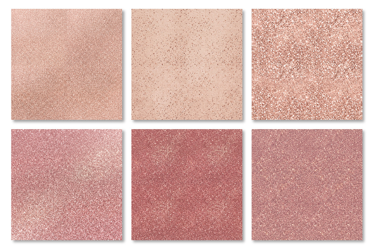 Rose Gold Glitter Texture Paper, a Texture Graphic by Dream Creation (Photo 3 of 5)