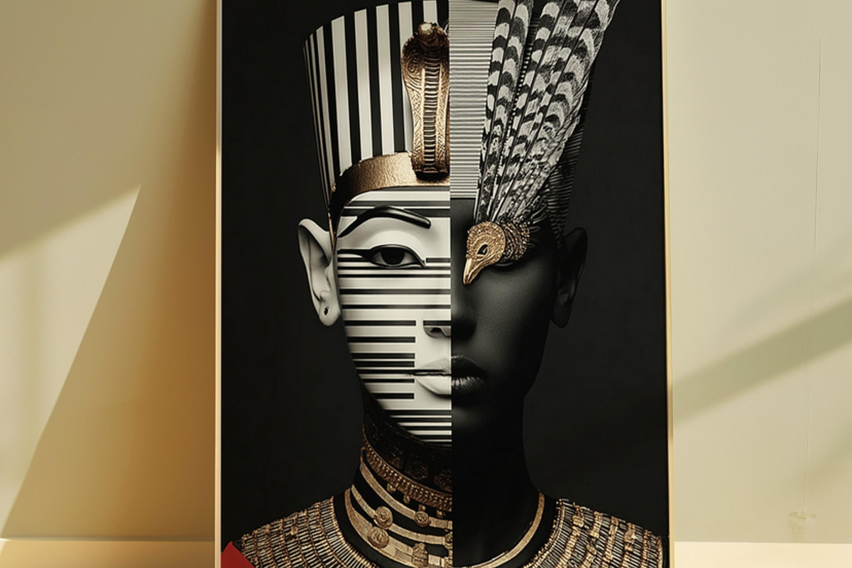 Soul of Egypt Wall Art Collection, a Decorative Illustration by PrintablesByFranklyn (Photo 3 of 9)