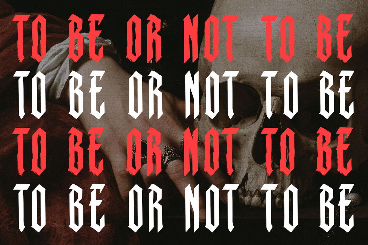 Monastic Font, a Blackletter Font by Handmadefont (Photo 6 of 11)