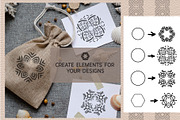 110 Ethnic Pattern Brushes, a Brush Add-On by Elinorka (Thumbnail 4 of 10)