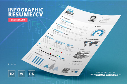 Infographic Resume/Cv Template Vol.1