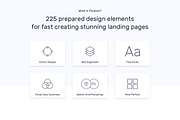 80% sale. Picasso Landing UI Kit, an UI Kit Template by CraftedPixels Market (Thumbnail 2 of 9)
