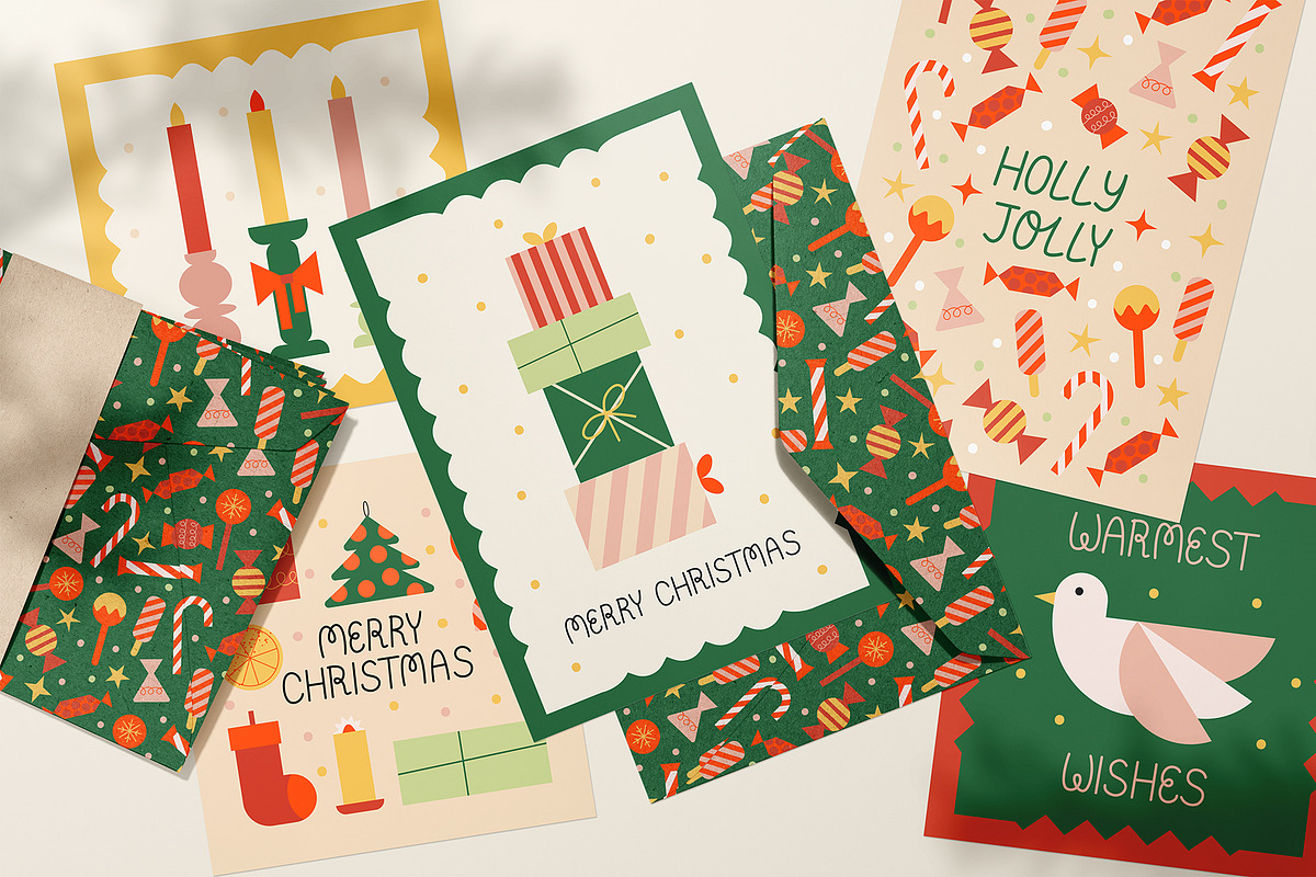 Abstract Christmas Collection, an Object Graphic by Felizabeth Design (Photo 5 of 11)