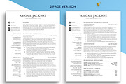 Minimal Clean Resume Template Word, a Resume Template by BestResumes.Co (Thumbnail 2 of 8)