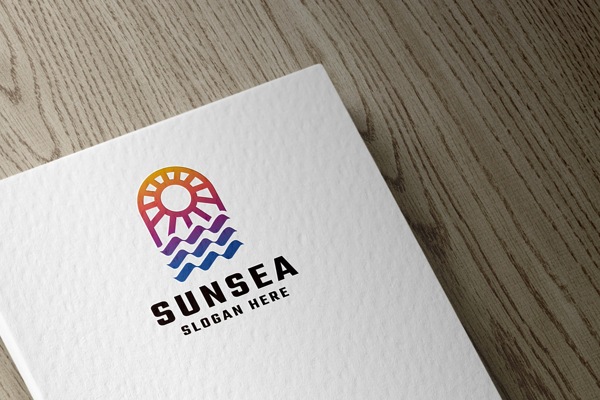 Sun Sea Coastal Travel Logo, a Branding & Logo Template by Design_Planet (Photo 3 of 3)