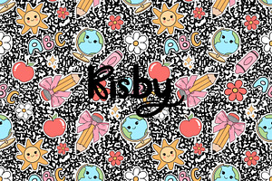 Composition Notebook Seamless File, a Pattern Graphic by KisbyArt