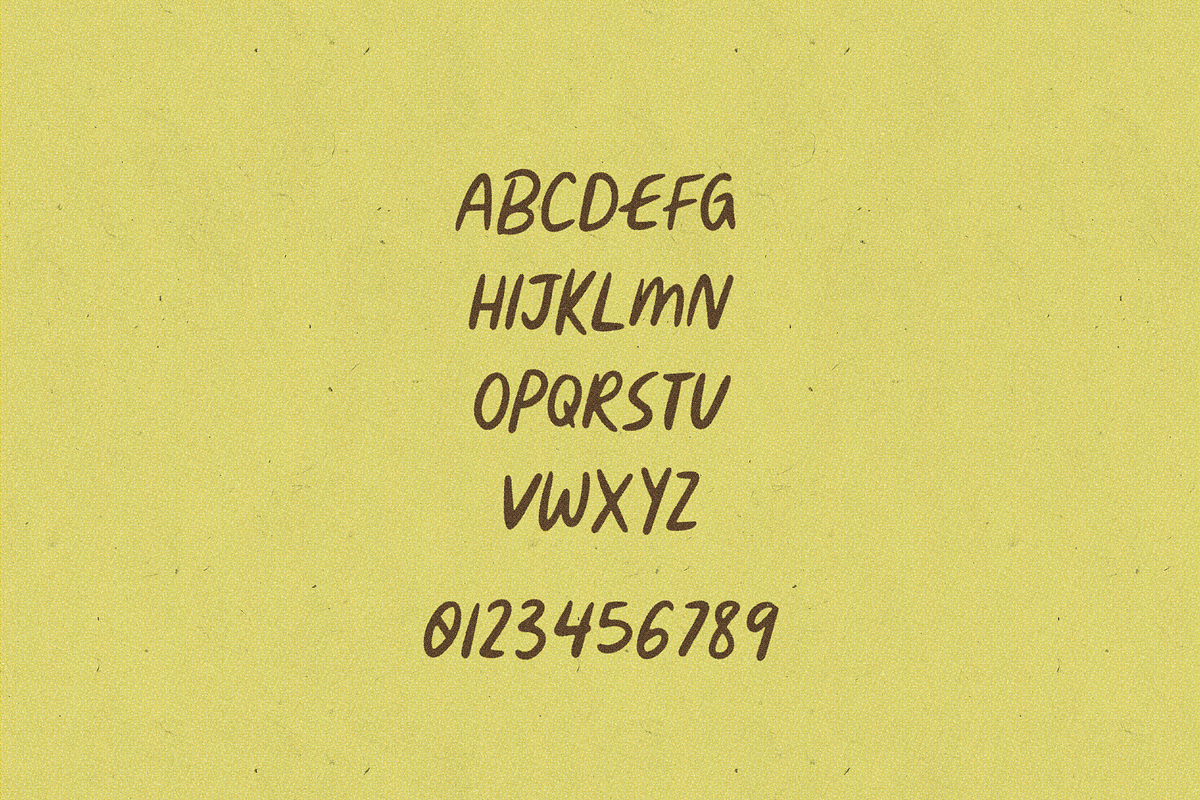 ABBY'S NOTES by Abby Leighton Studio, a Handwritten Font by Abby Leighton Studio (Photo 3 of 5)