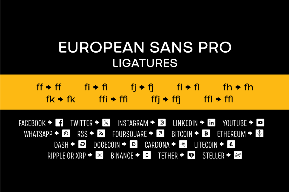 European Sans Pro - 30% SAVE, a Sans Serif Font by BULENT YUKSEL (Photo 7 of 12)