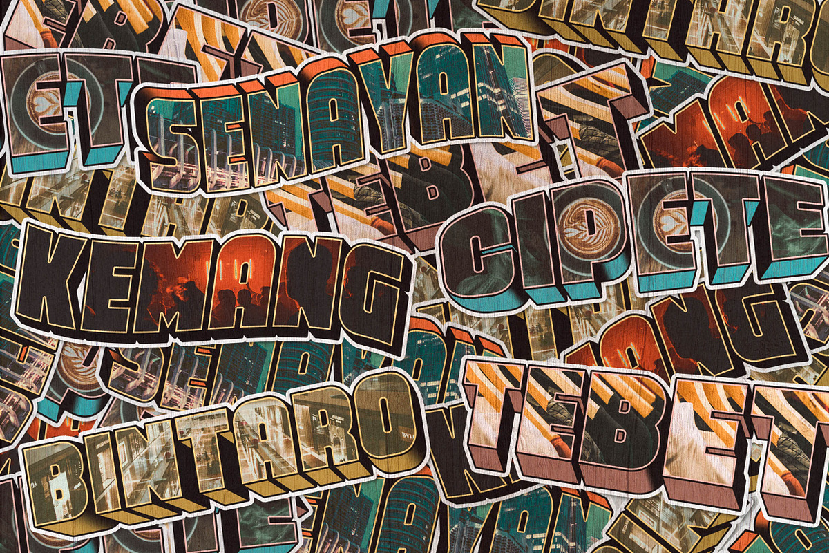 Jaksel - Bold & Square Sans Serif, a Sans Serif Font by Konstantine Studio (Photo 7 of 14)