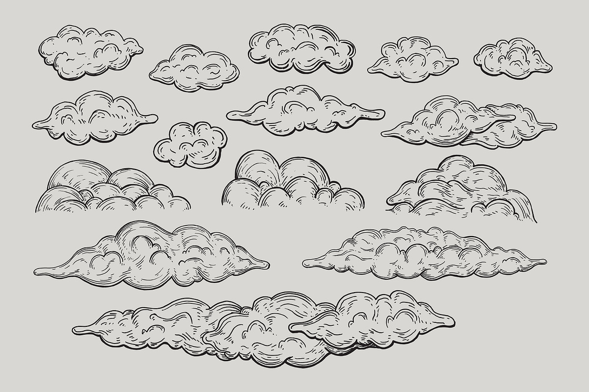 Mountain Forest Hand-drawn Elements, an Illustration by Artolabs (Photo 7 of 10)
